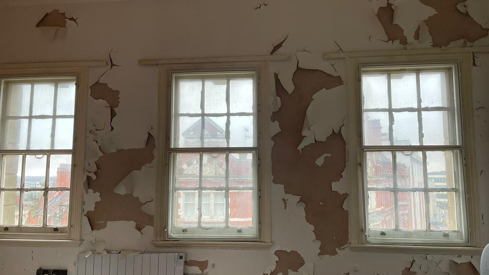 Home in state of disrepair