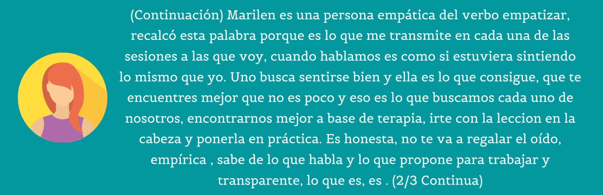 Mejores opiniones terapia psicóloga Mallorca