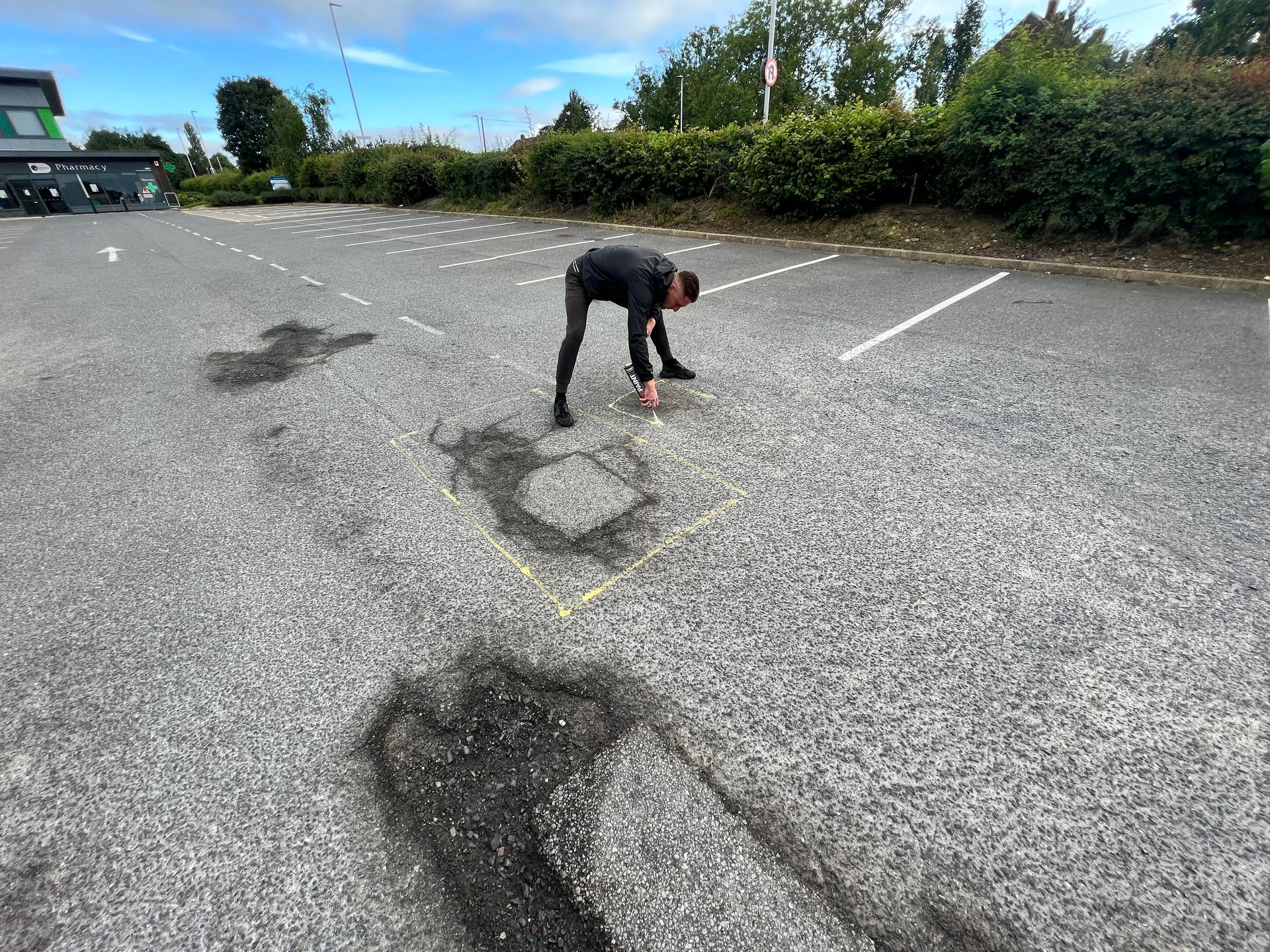 emergency pothole repairs Cheshire, Knutsford