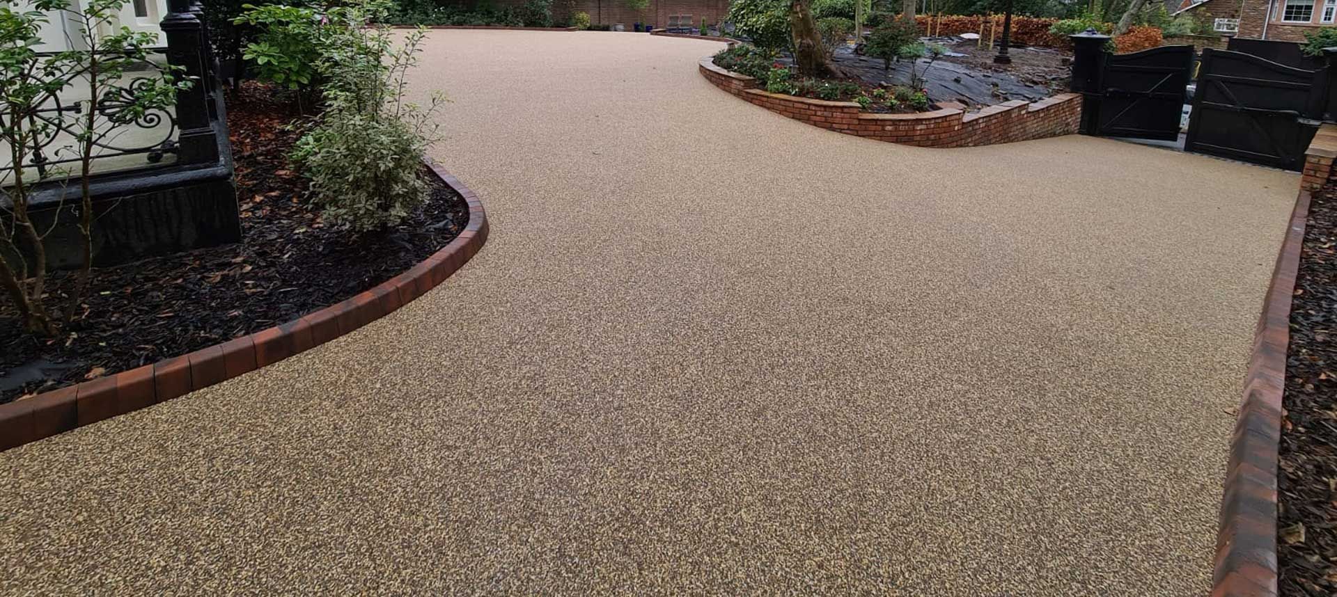 resin driveways in Knutsford, Cheshire