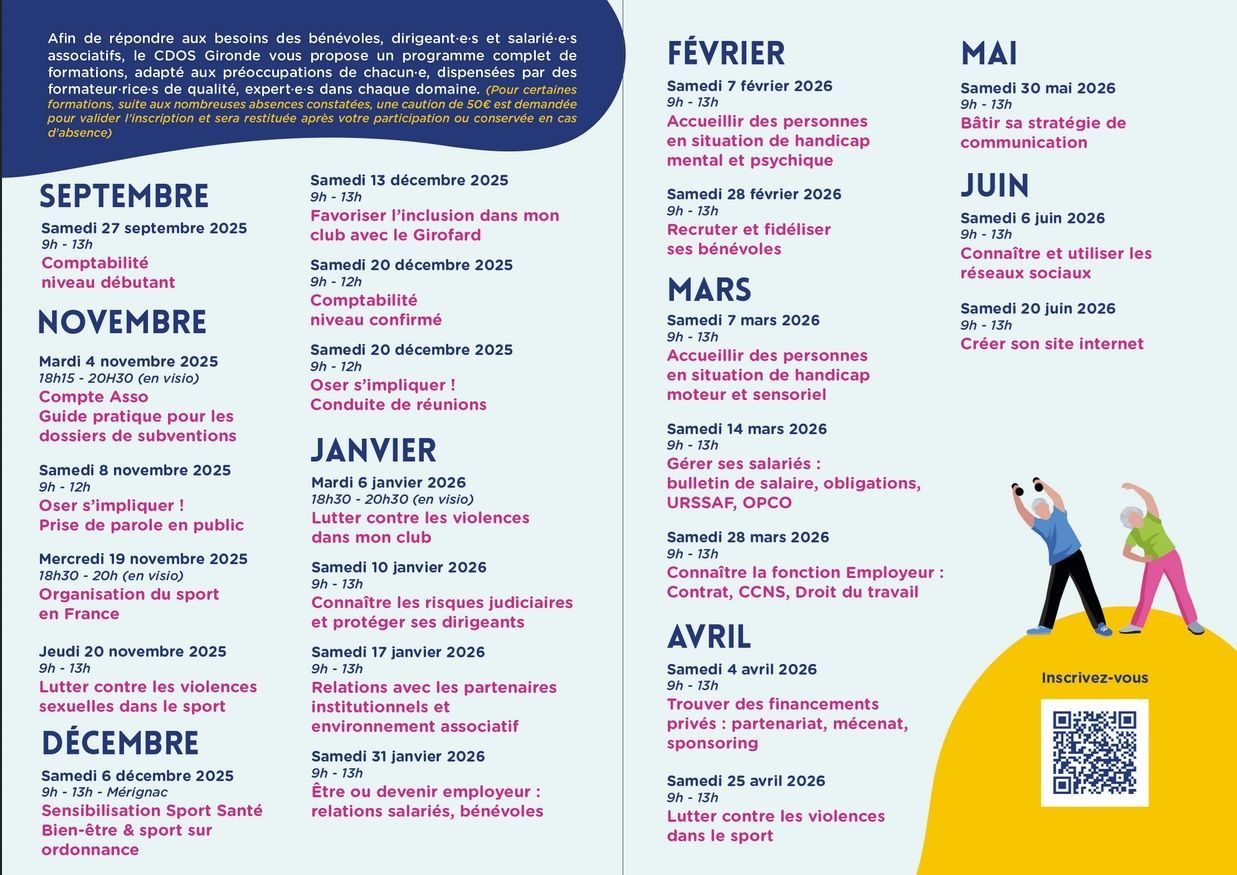 Formation CDOS33 2025-2026