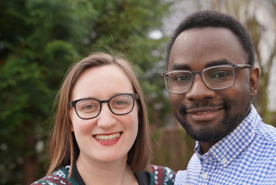 Charlotte Weber & Fortunatus Kabigiza - die Gründer von Obuntu