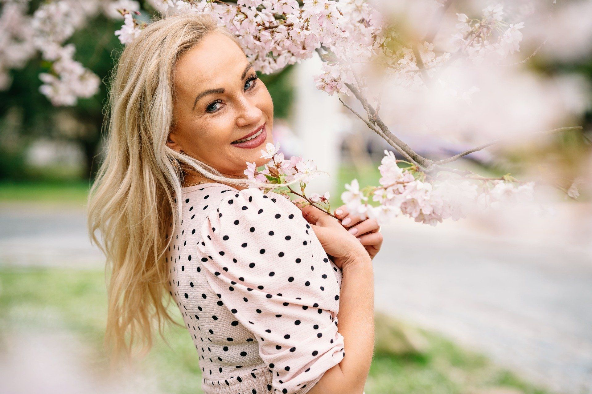 Kirschblüten Fotoshooting Braunschweig Fotograf
