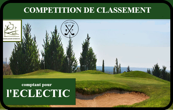 Bravo David GEMINIANI qui gagne le Championnat ECLECTIC 2025