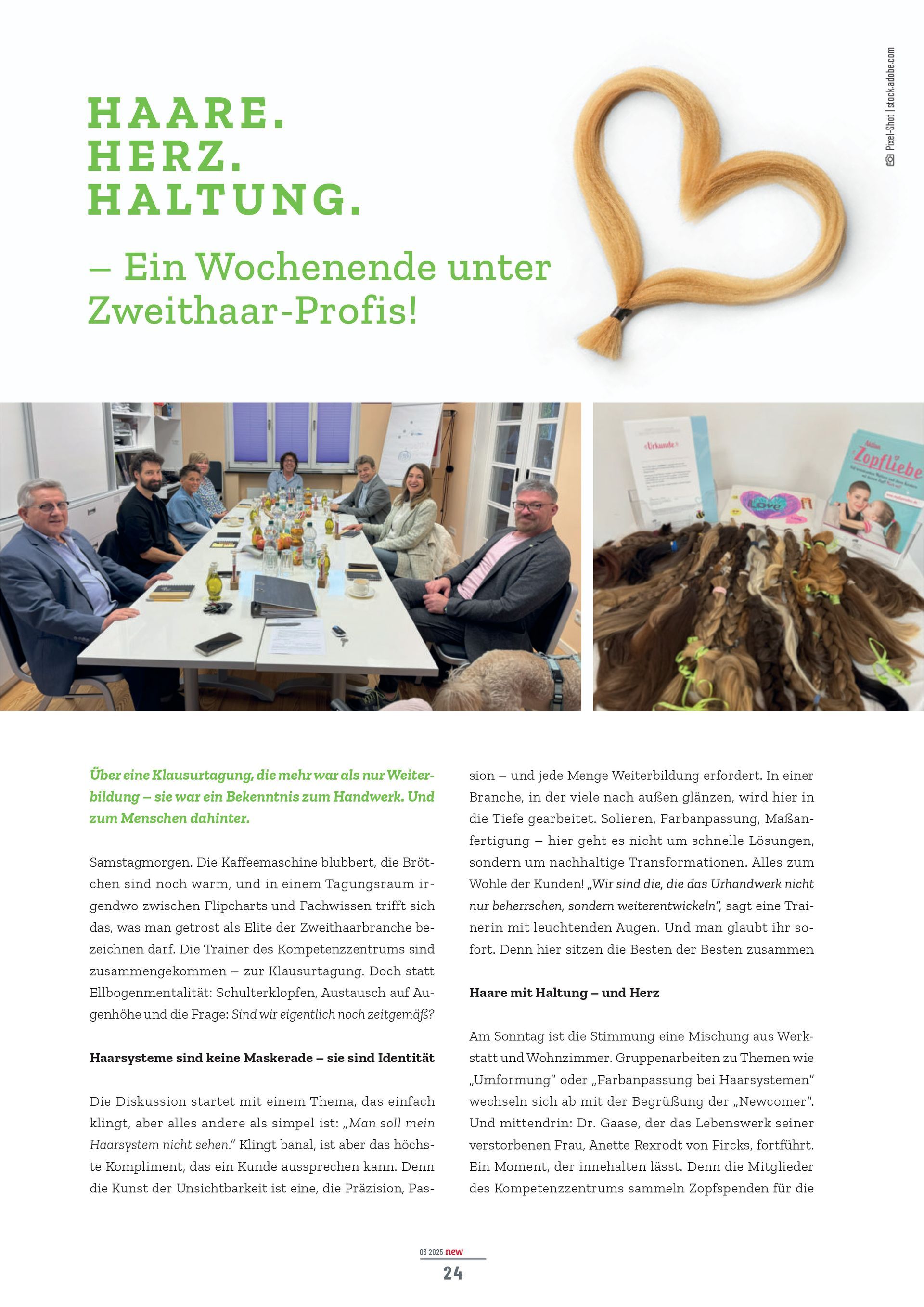 Wie werde ich ein guter Zweithaarspezialist? Wo kann ich mich zum Zweithaarspezialisten ausbilden lassen? Was ist eine gute Zweithaarversorgung? Weiterbildung Zweithaar