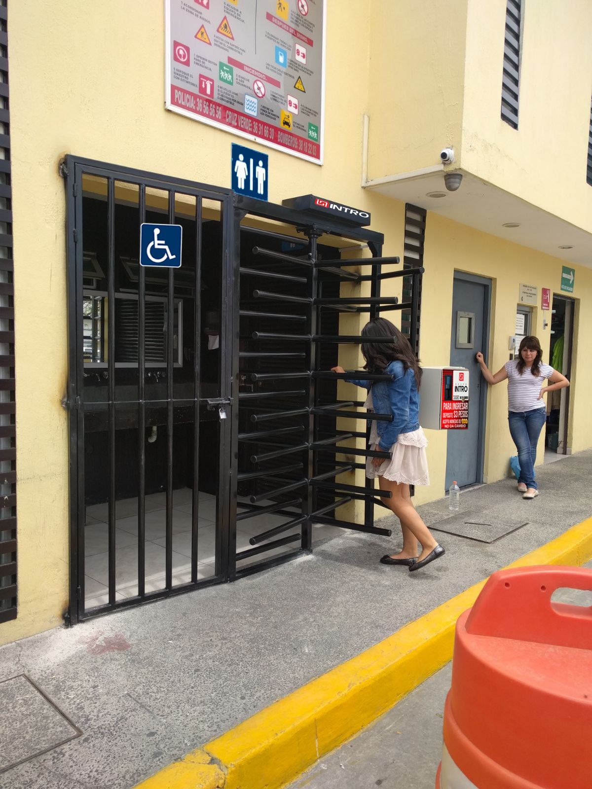 Puertas giratorias