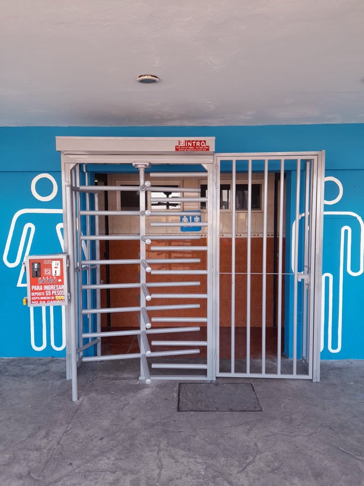 torniquete para cobro