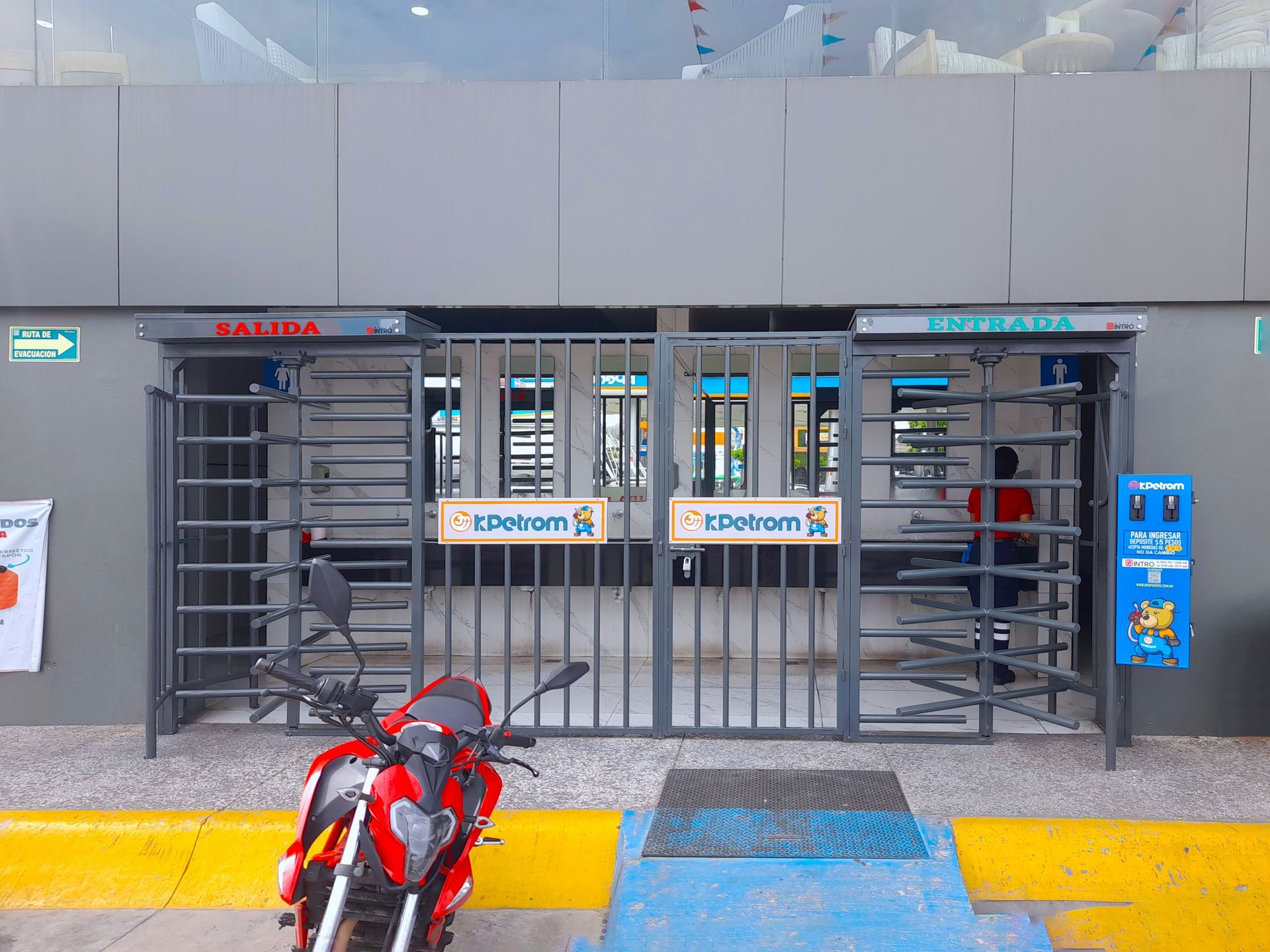 torniquetes para baños