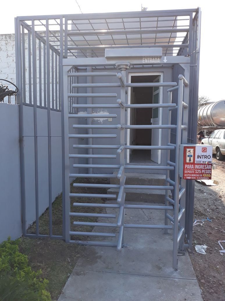 Equipos tragamonedas para cobro de baños