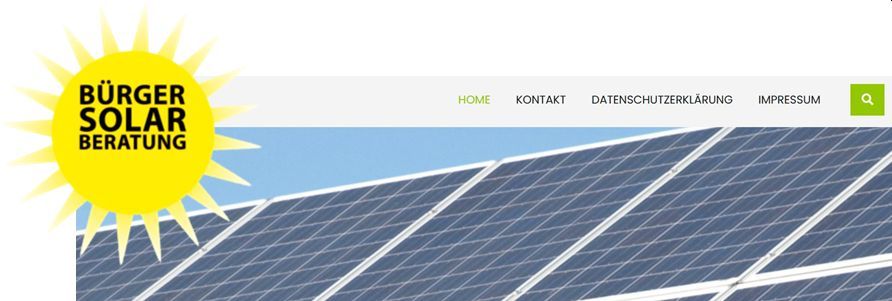 Link zur Homepage BürgerSolarBeratung Bergstraße