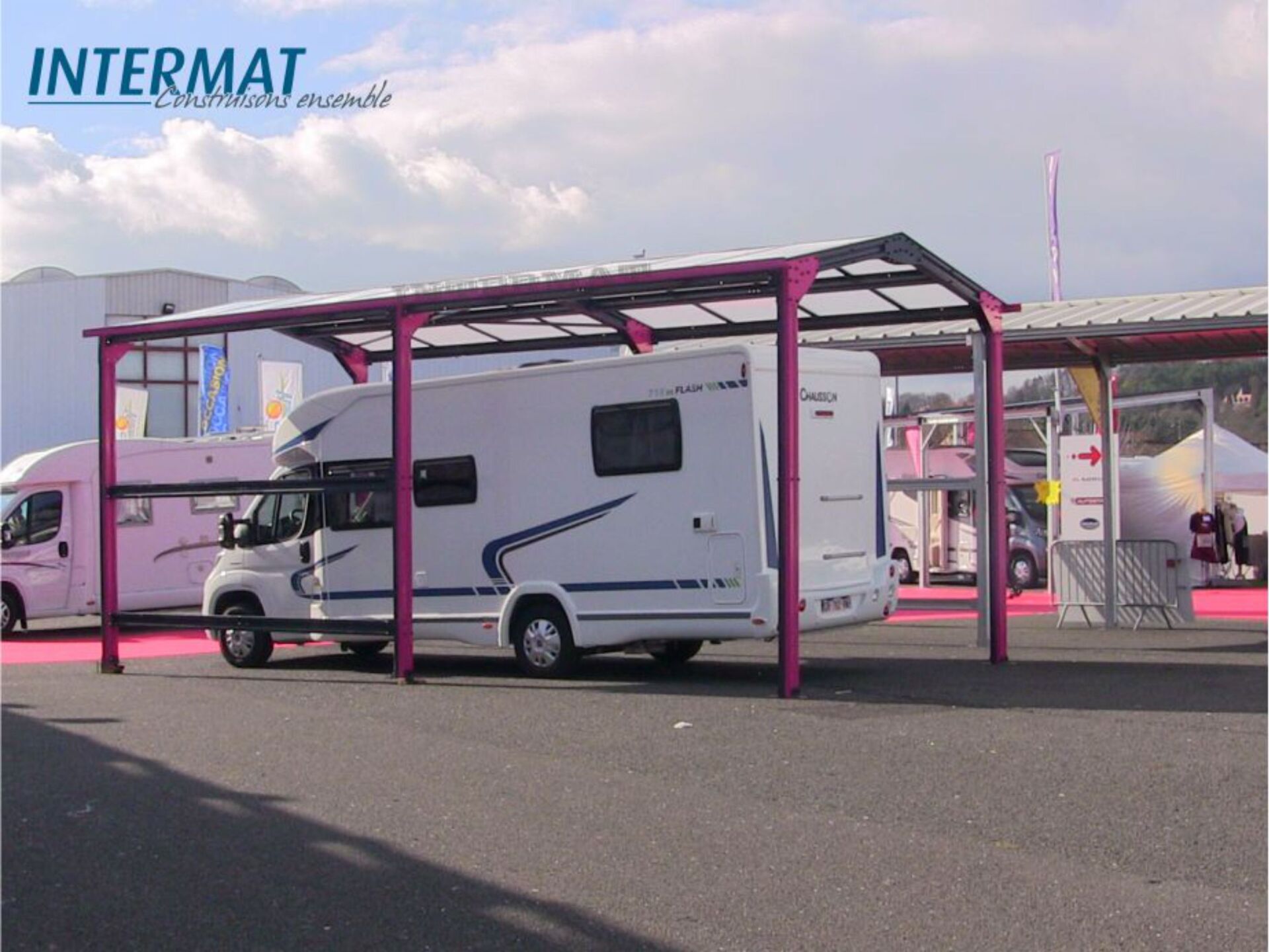 Hall abris camping car