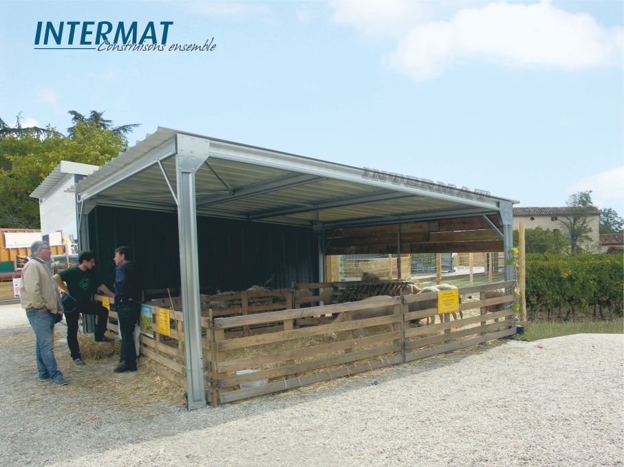 Abri métallique kit agricole