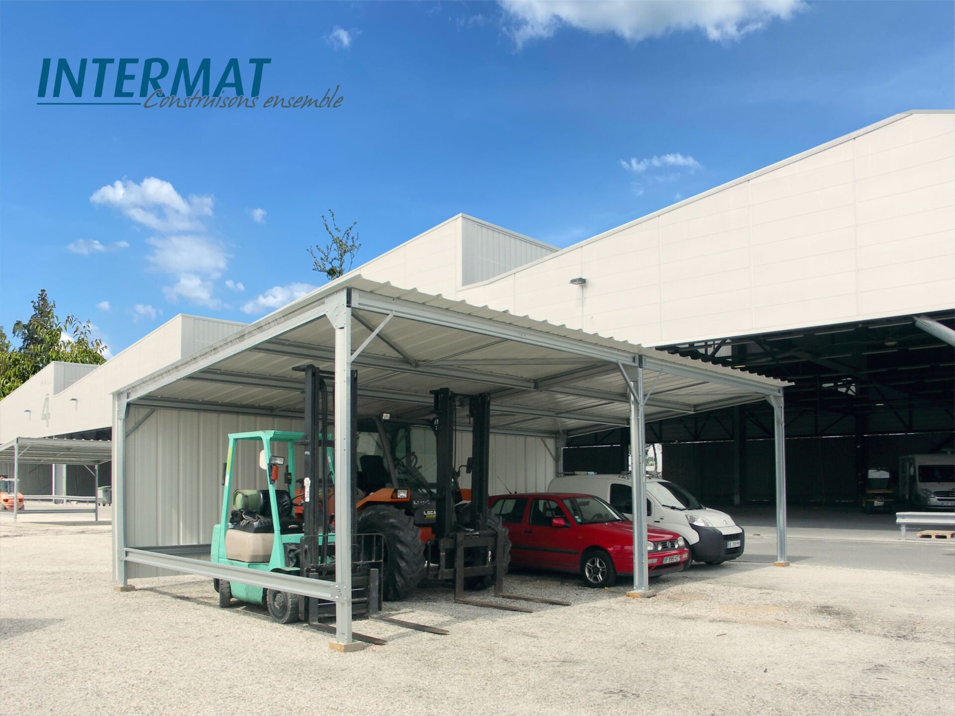 Abri matériel industriel