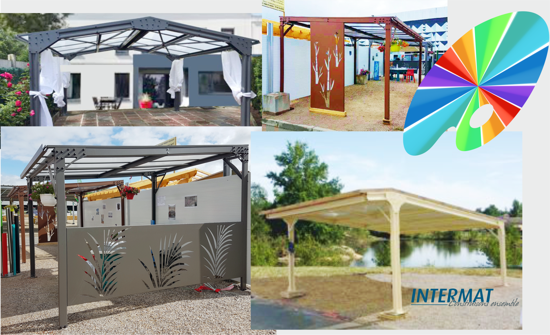 Pergolas, carports