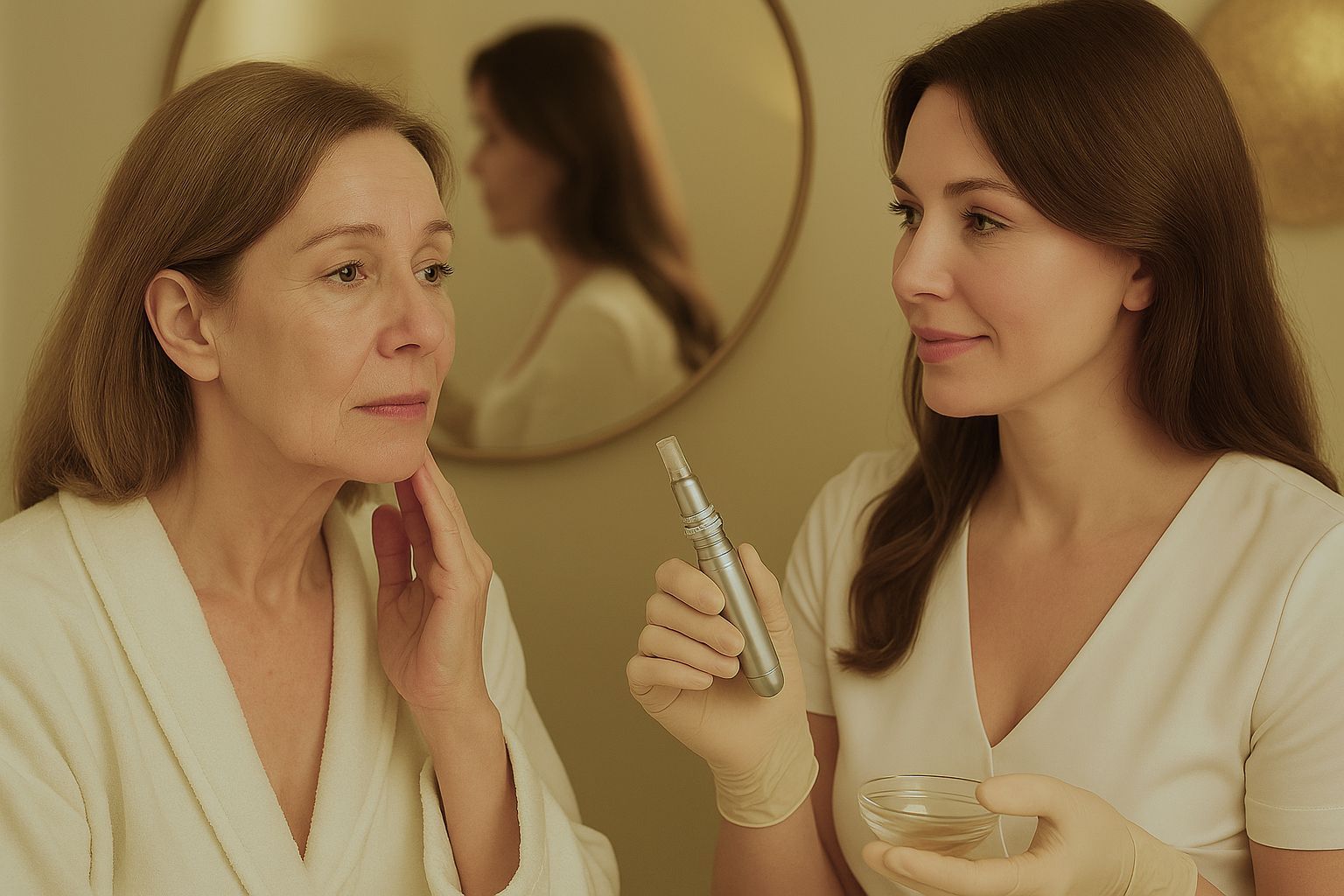 Individuelle Beratung zur Microdermabrasion bei Medical Refresh