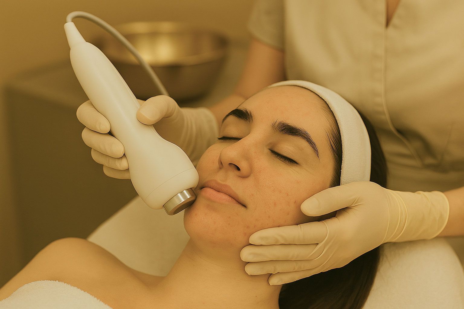 Microdermabrasion mit Fruchtsäurepeeling – effektive Hauterneuerung