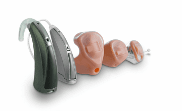 different hearing aid options