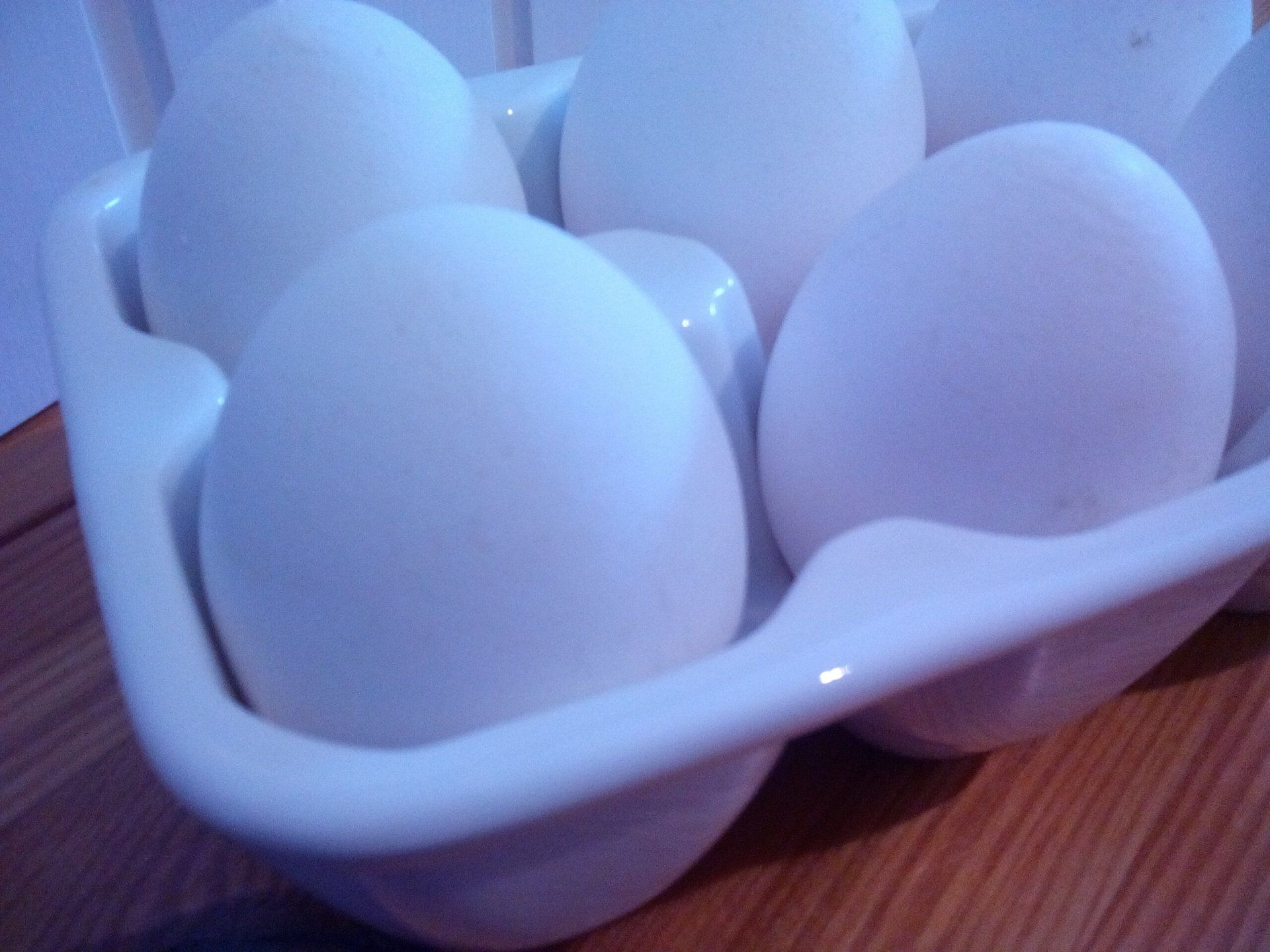 Eier in der Villa Regina