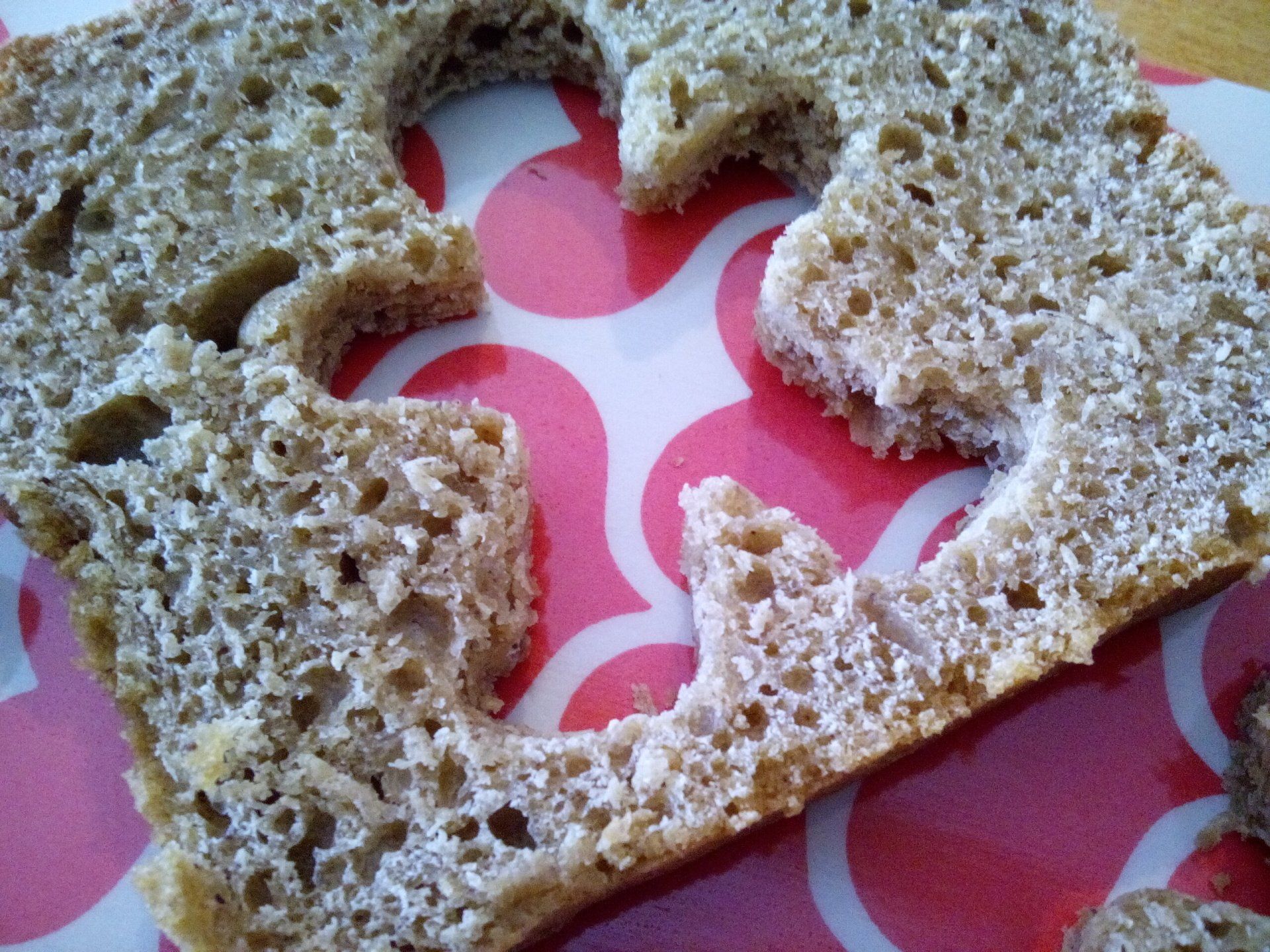 Gingerbread-Sauerteigbrot Gingerbread man