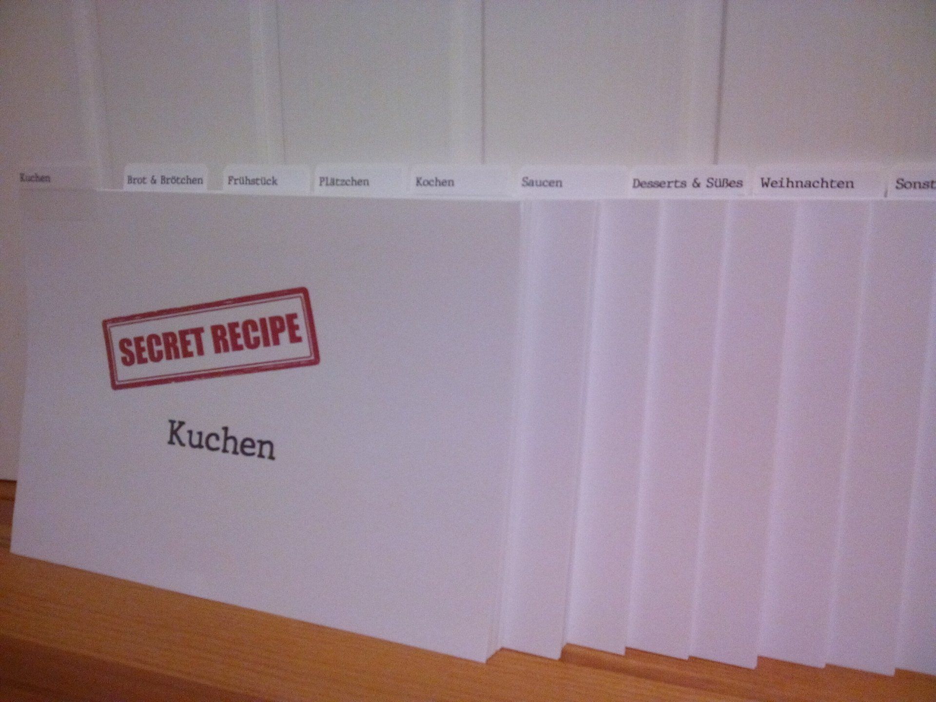 Rezeptkarten Rezeptkarten