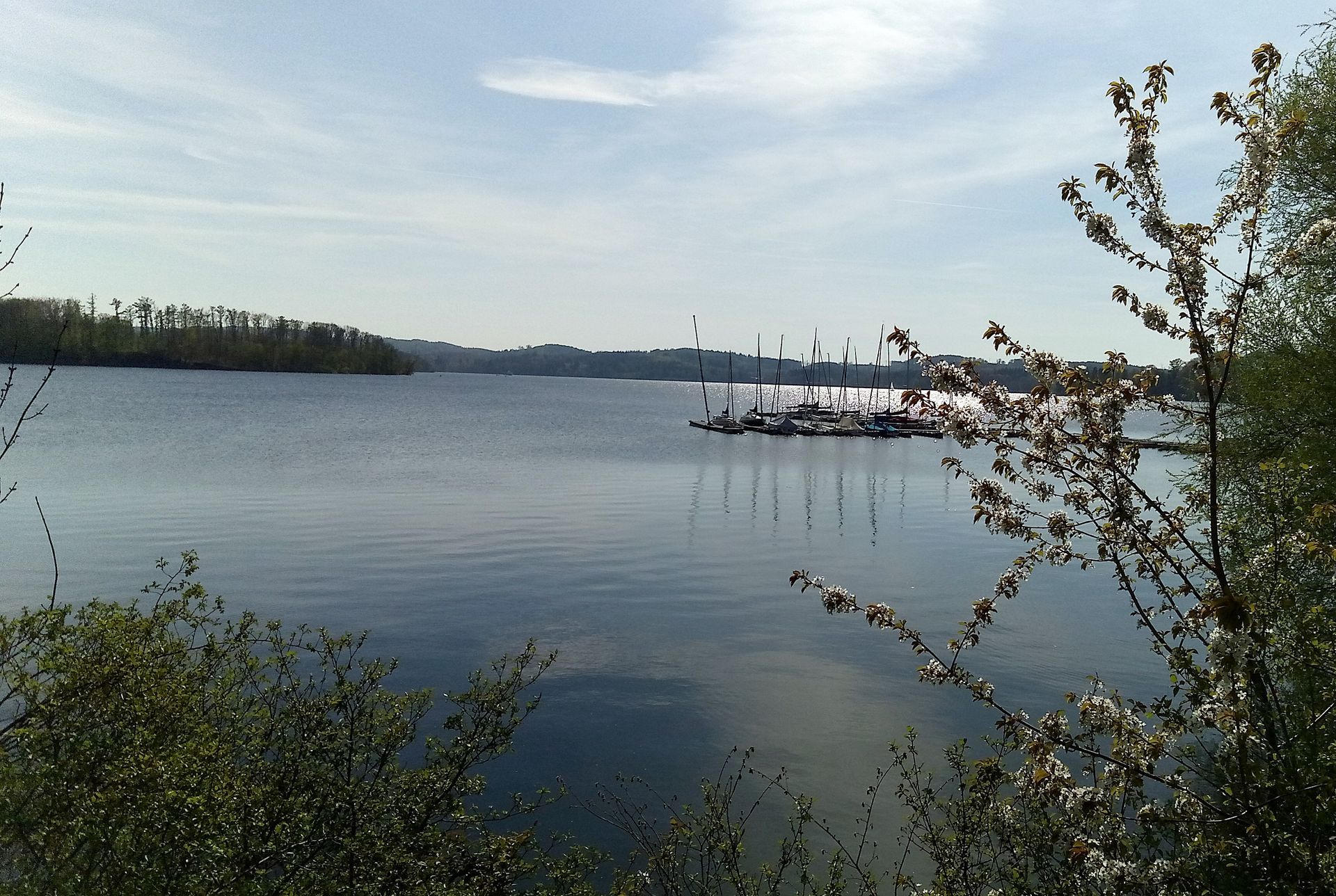Schöne Aussicht auf den Möhnesee Möhnesee