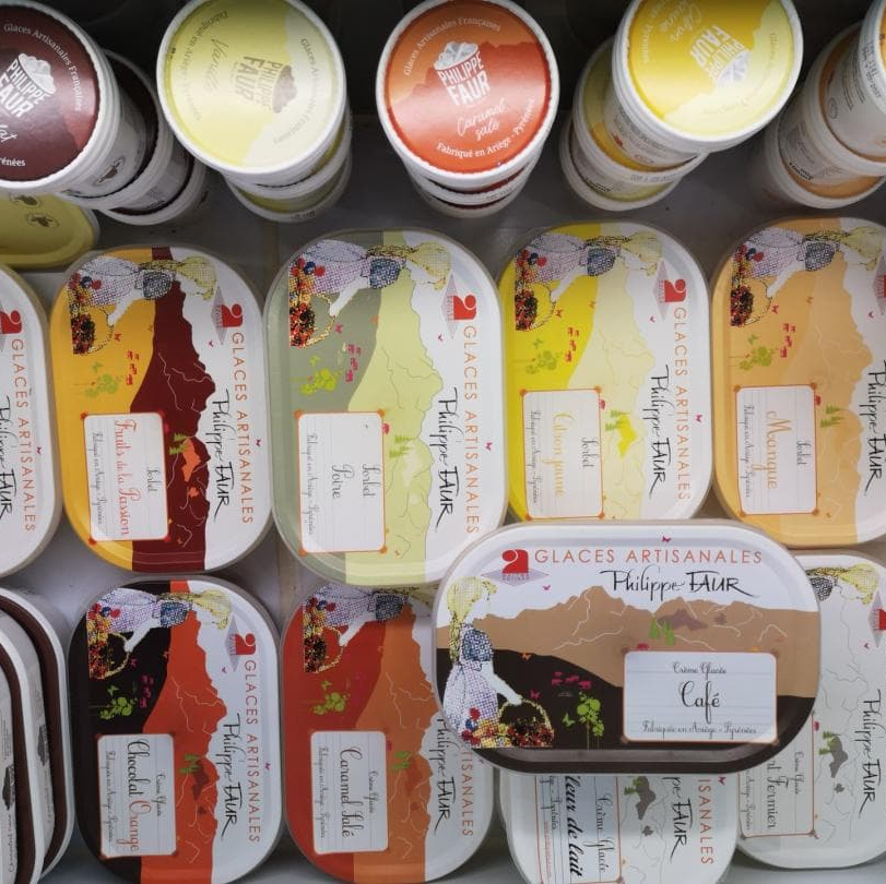 Lait et beurre local Verger de Foncoussières