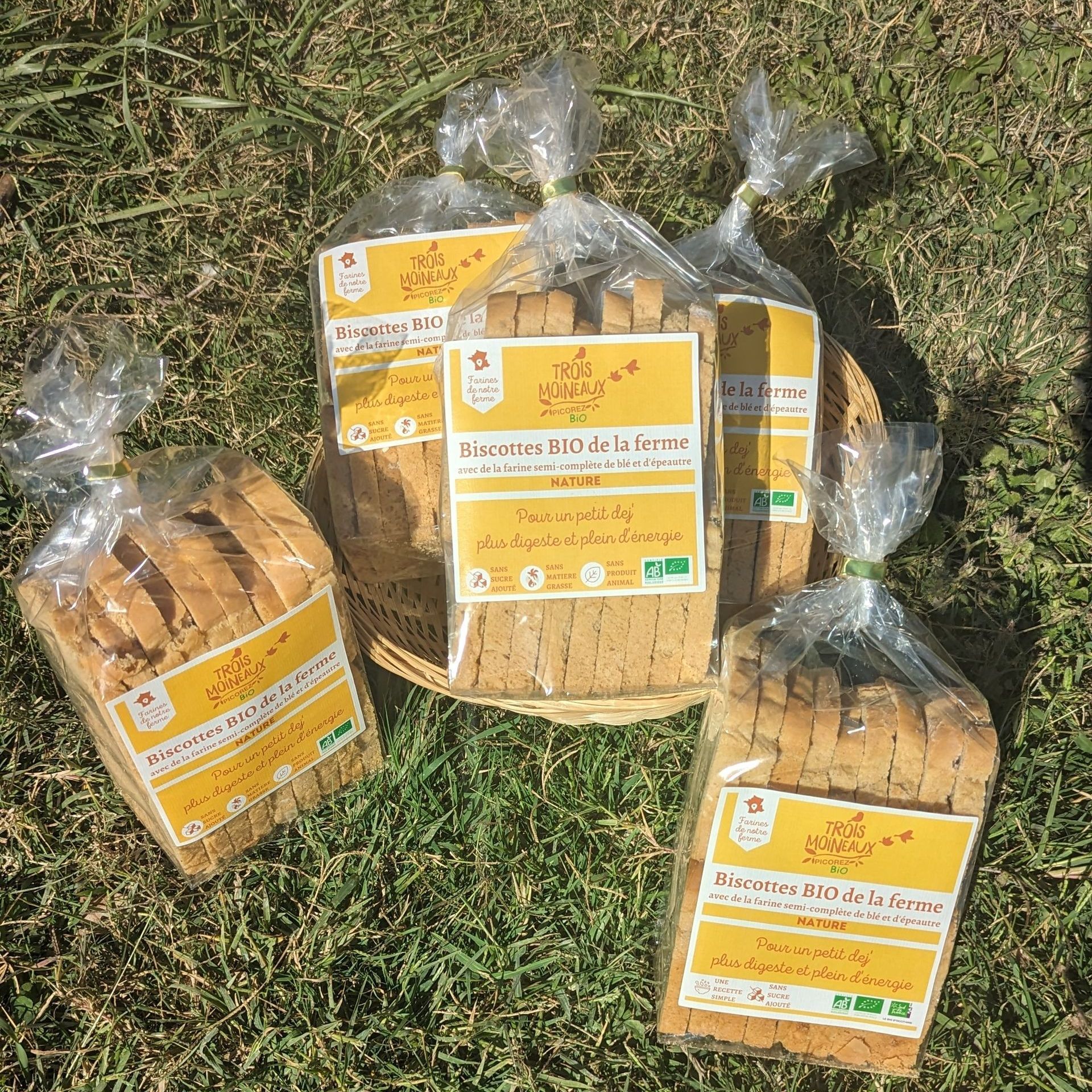 biscottes bio Verger de Foncoussières