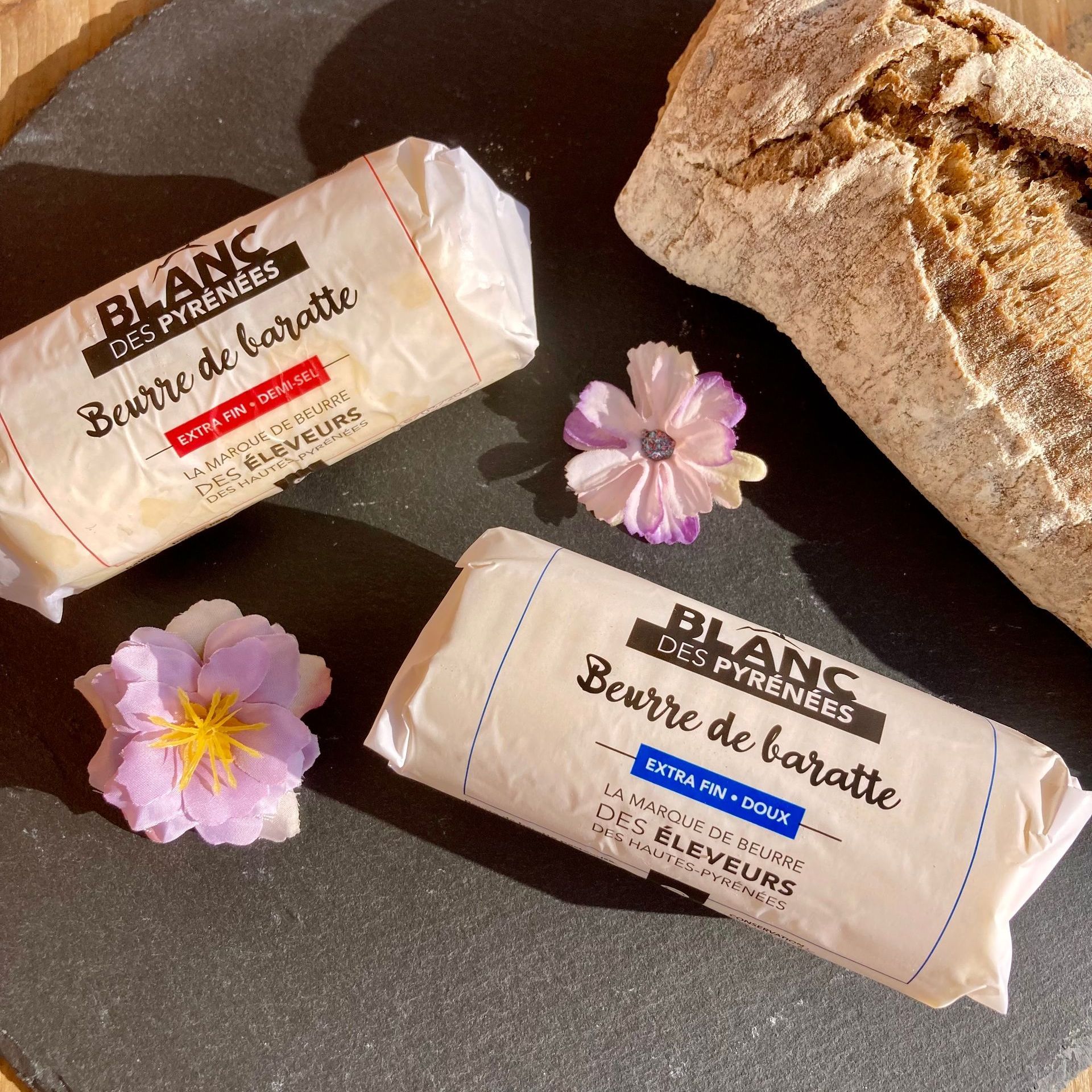 beurre demi-sel doux local magasin fermier