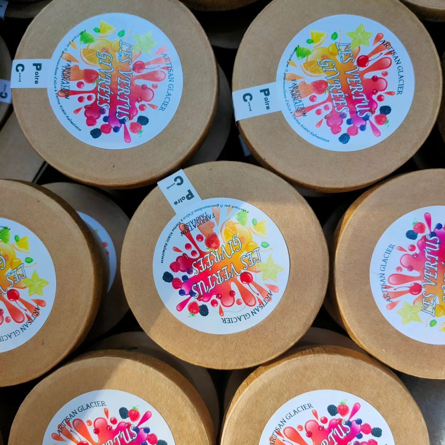 glace local artisanal