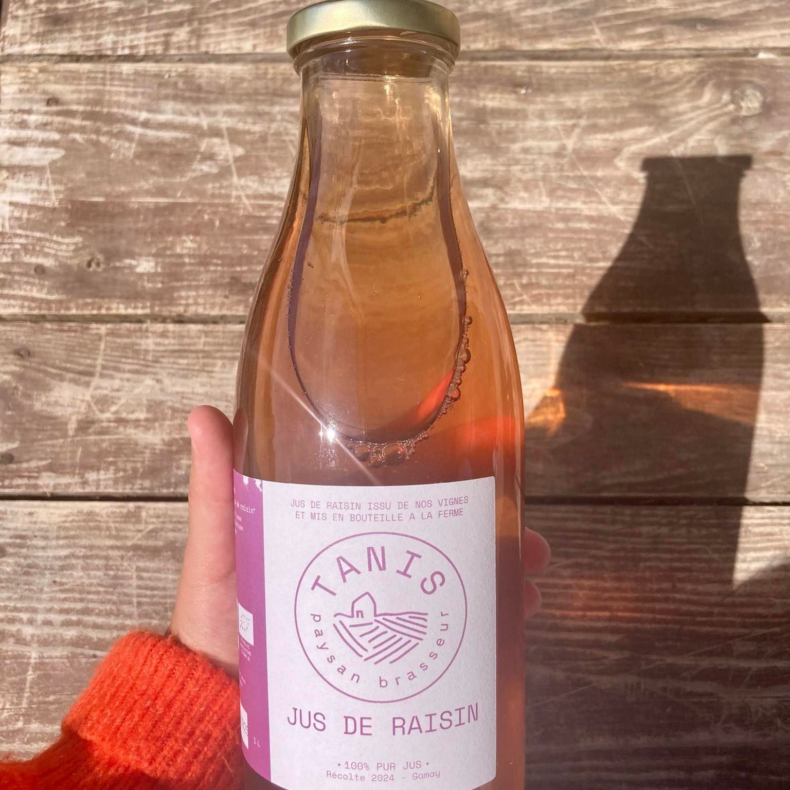 jus de raisin bio sans alcool Verger de Foncoussières