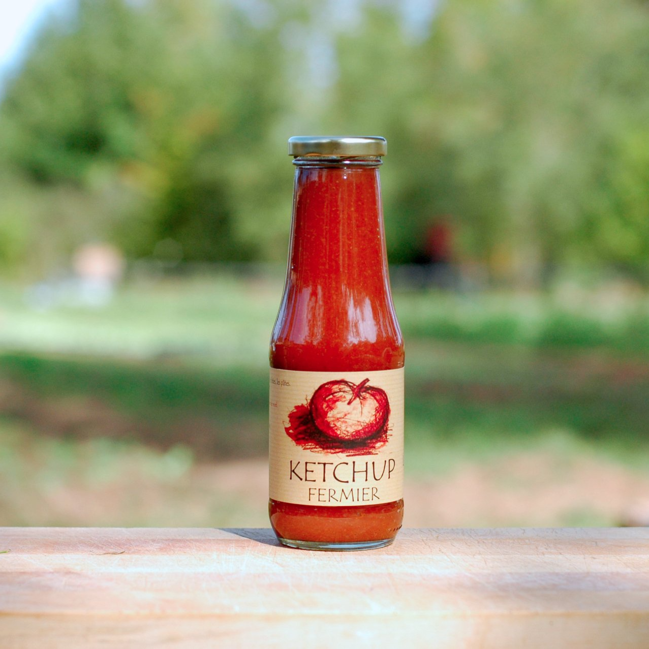 ketchups locaux Verger de Foncoussières