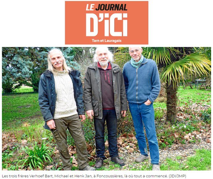 Le journal d'ici Verger de foncoussieres la fraterie Verhoef