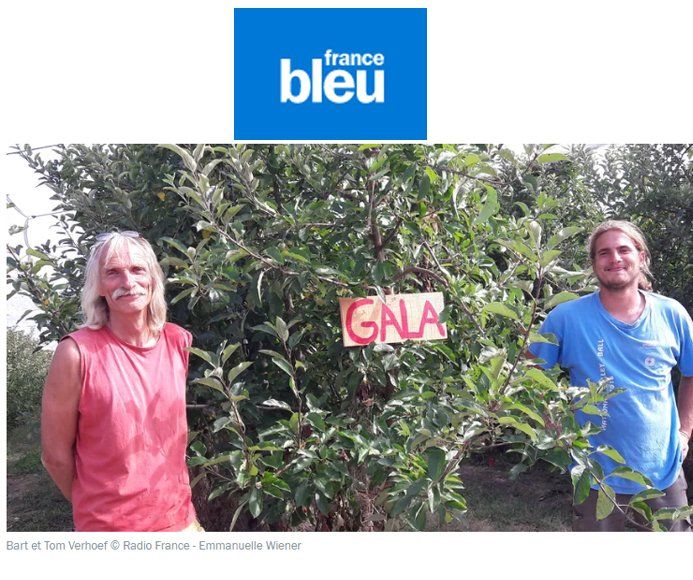 France bleu Verger de foncoussieres la découverte
