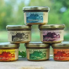 Pâtés de légumes ketchup local Verger de Foncoussières