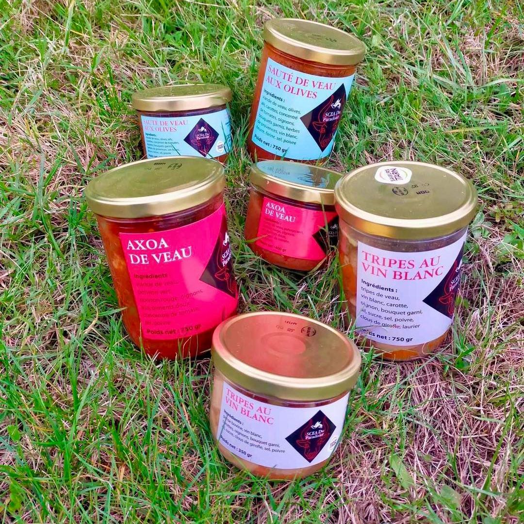 Conserves canards locales Verger de Foncoussières