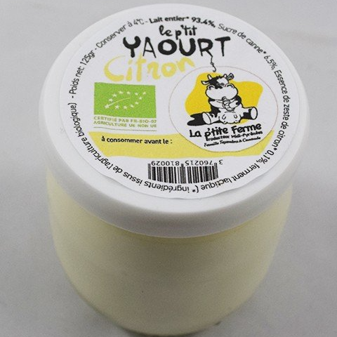 Yaourts lait flan riz au lait bio locaux locaux Verger de Foncoussières