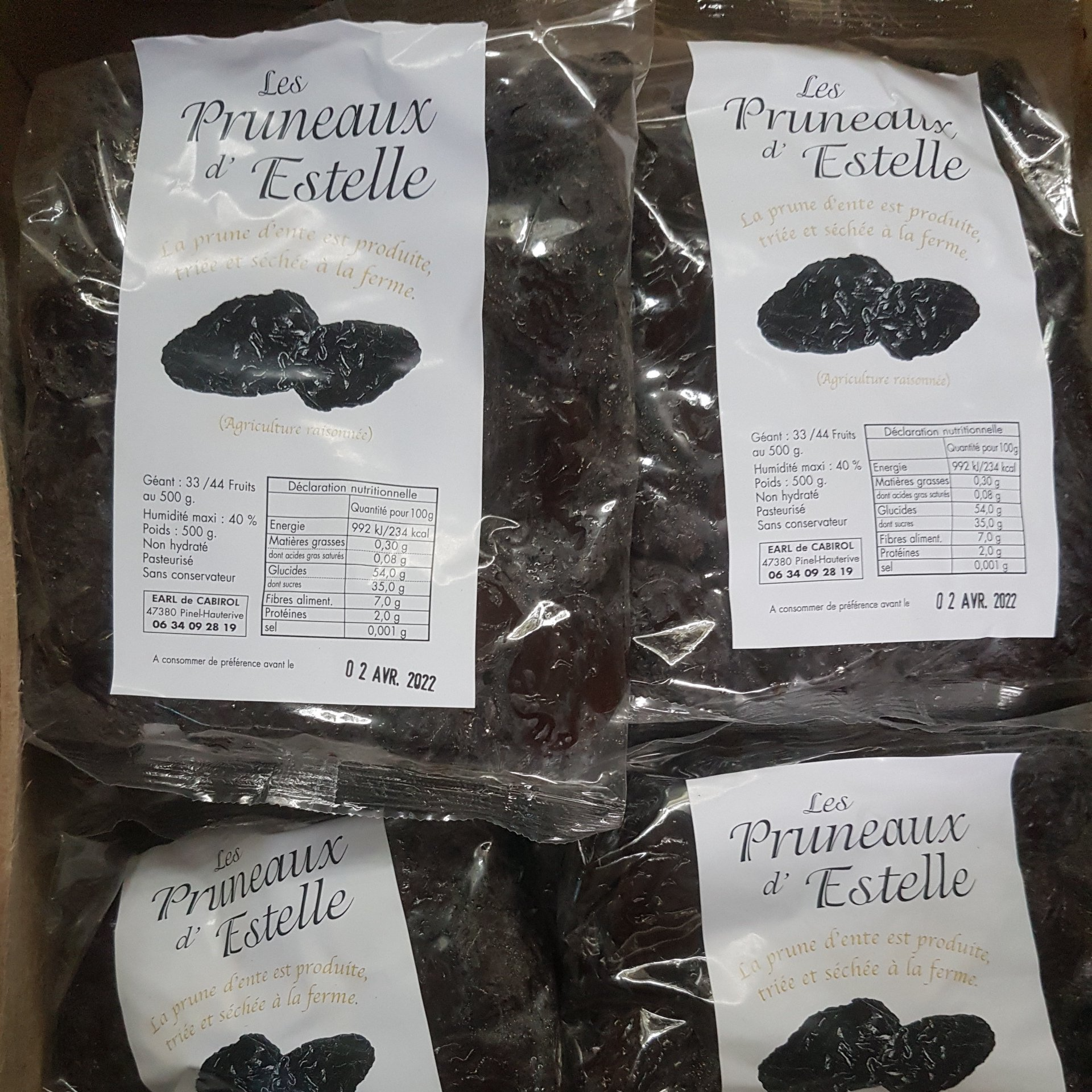 pruneaux locaux verger de foncoussieres