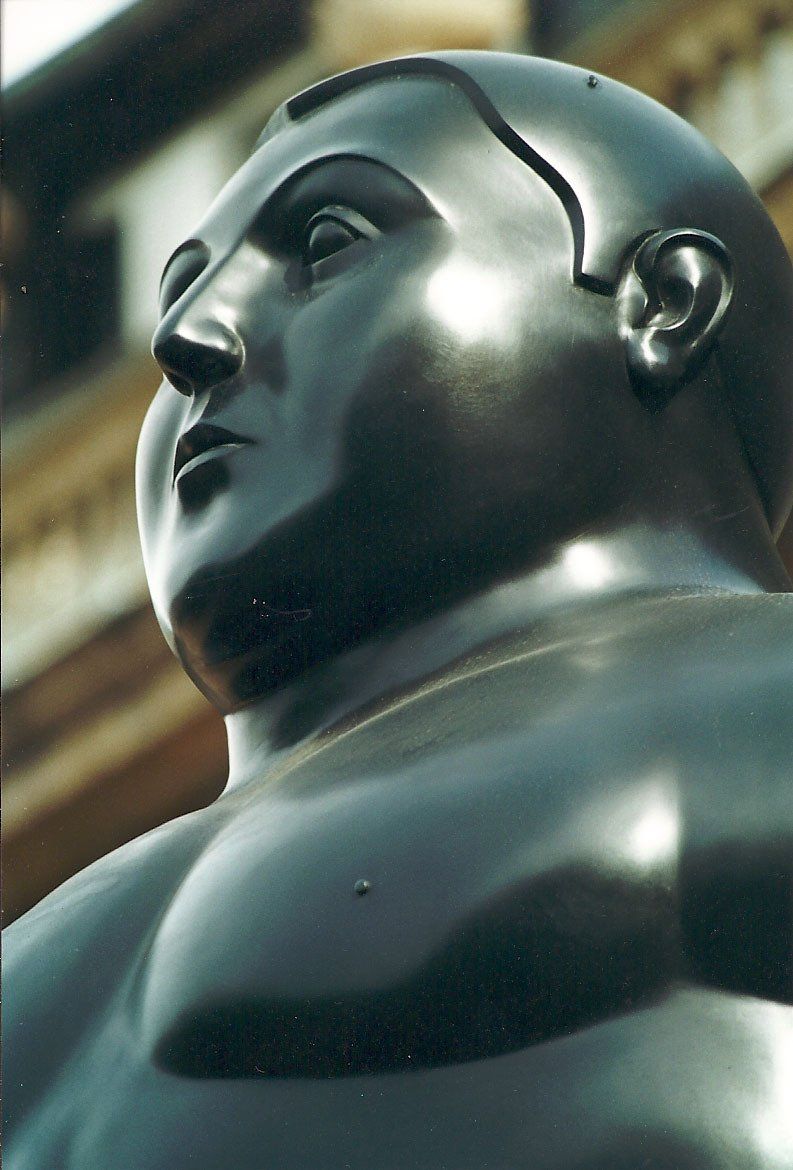 Fernando Botero, Paris 2000, Photo Ann Ponchèle