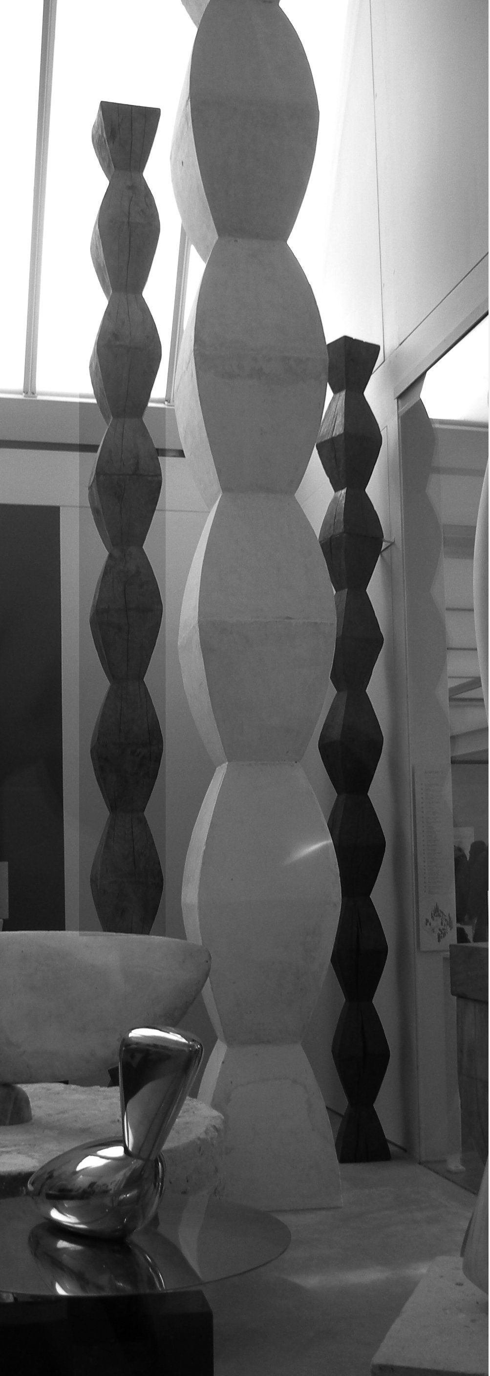 Colonne sans fin, Brancusi, Photo Ann Ponchèle Colonne sans fin, Brancusi, Photo Ann Ponchèle