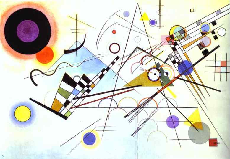 Composition VIII, Kandinsky, 1923,  Photo Ann Ponchèle