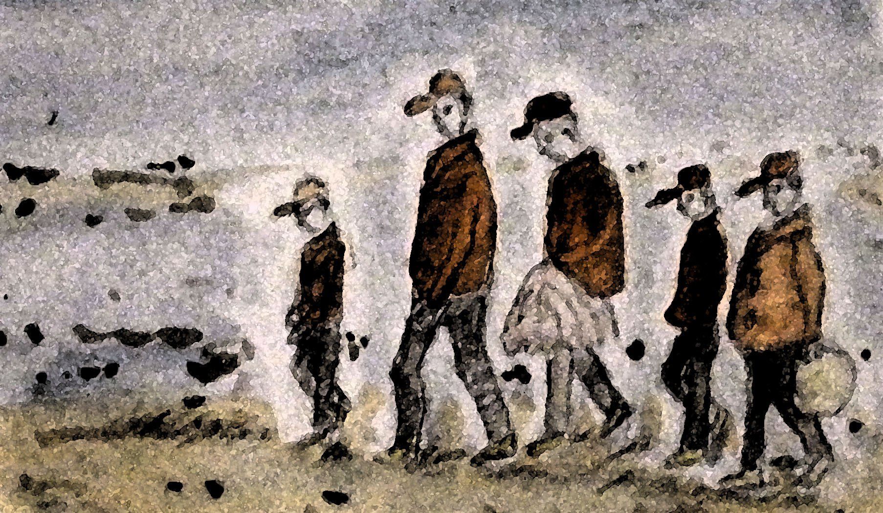 Promenade sur la plage