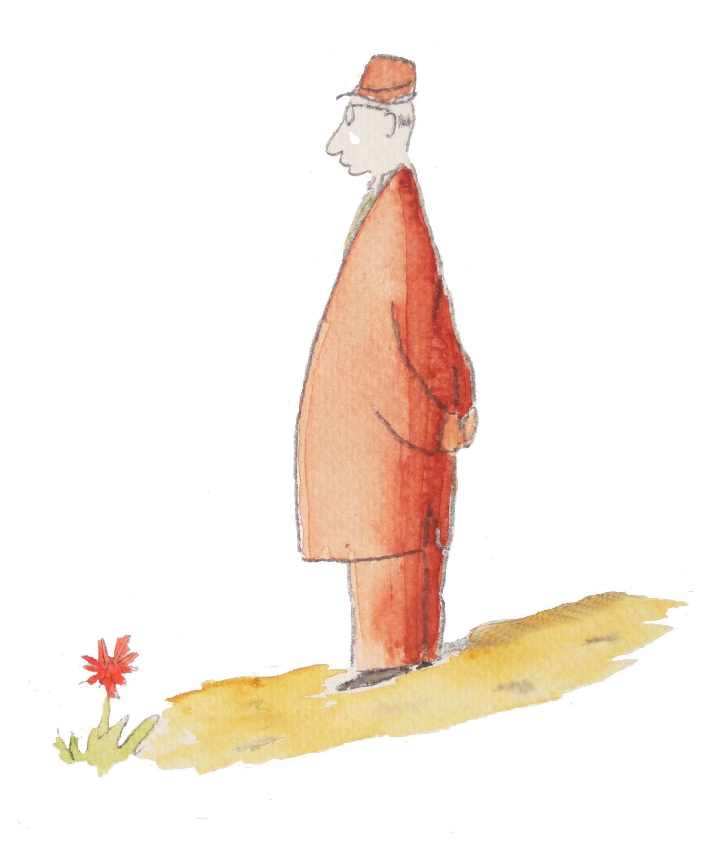 La figure du poète dessin Ann Ponchèle inspiré d'un personnage de Sempé La figure du poète dessin Ann Ponchèle inspiré d'un personnage de Sempé