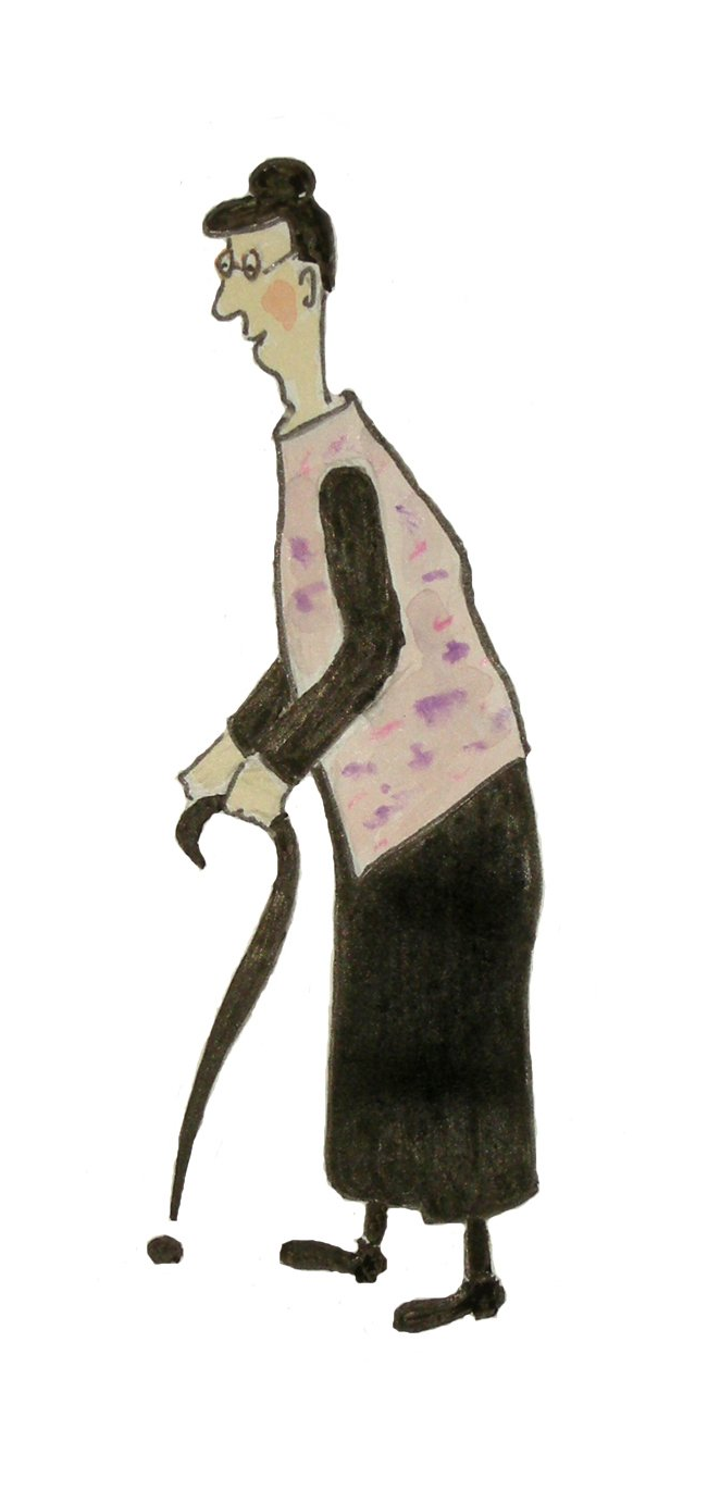 Vieillesse, Aquarelle Ann Ponchèle Vieillesse, Aquarelle Ann Ponchèle
