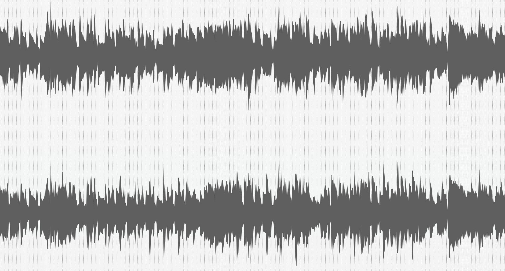 stereo wave form from Reaper