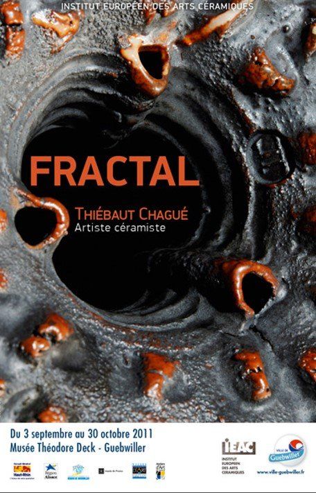 thiebaut chague, affiche exposition FRACTAL 2011 thiebaut chague