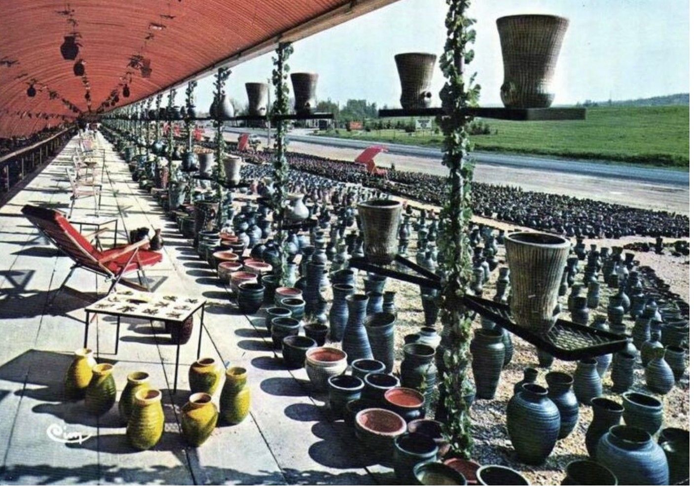 accolay poterie carte postale