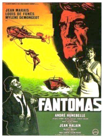 Fantomas film cinema et ceramique Georges Jouve