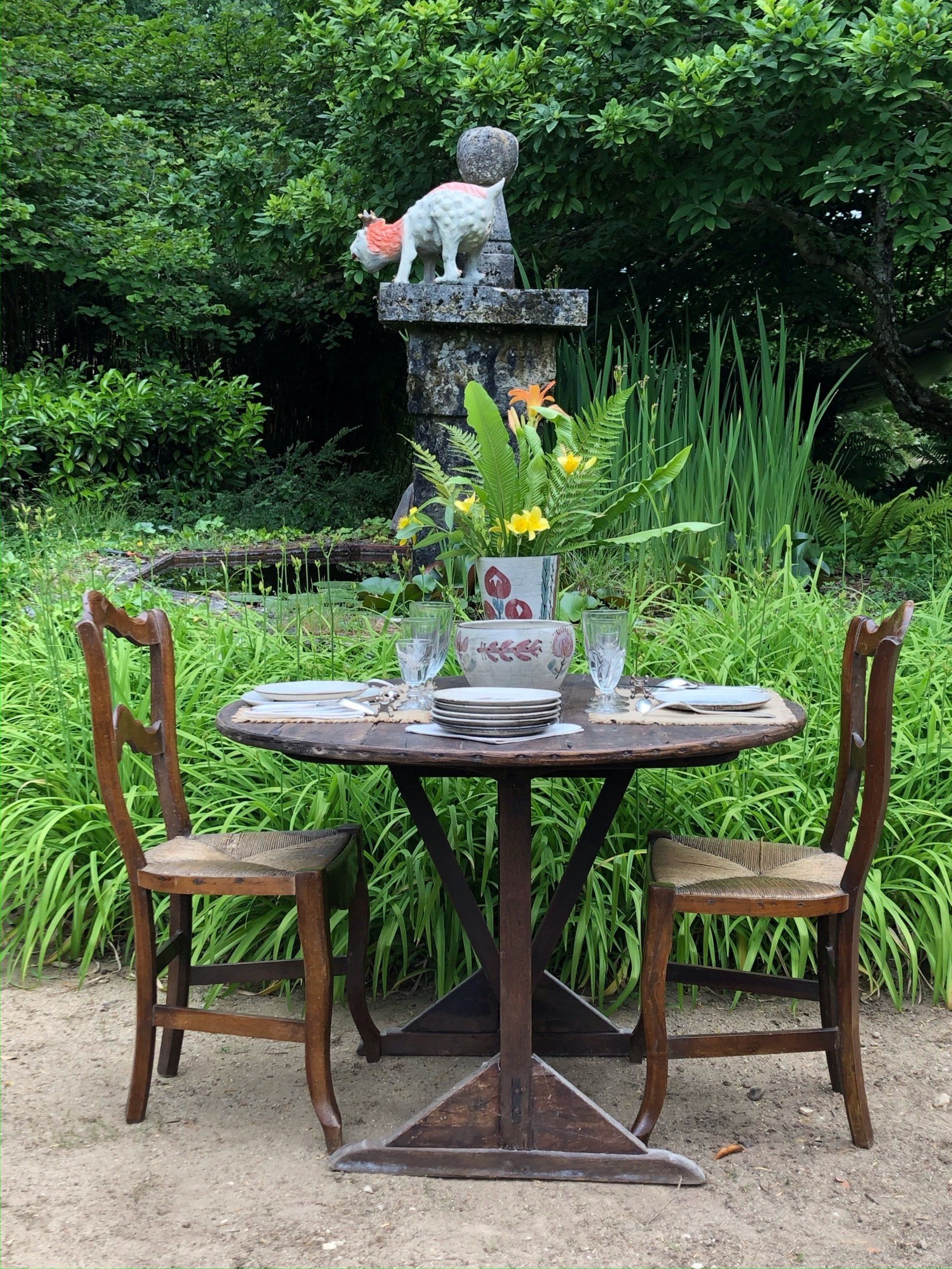 Service de table de Gustave Reynaud Vallauris