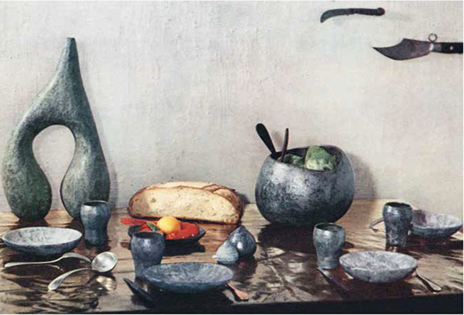 1955 - Photo Agnès Varda - Céramique Valentine Schelgel