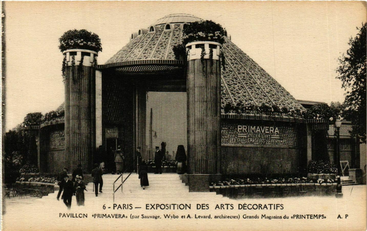 Magasin Primavera - Carte Postale -Exposition des Arts Décoratifs Paris 1925 Magasin Primavera - Exposition des Arts Décoratifs Paris 1925